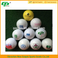 Bolas de golfe clássicas da novidade da alta qualidade 2pcs